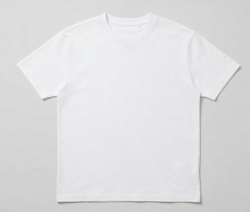 Basic T-Shirt Weiß